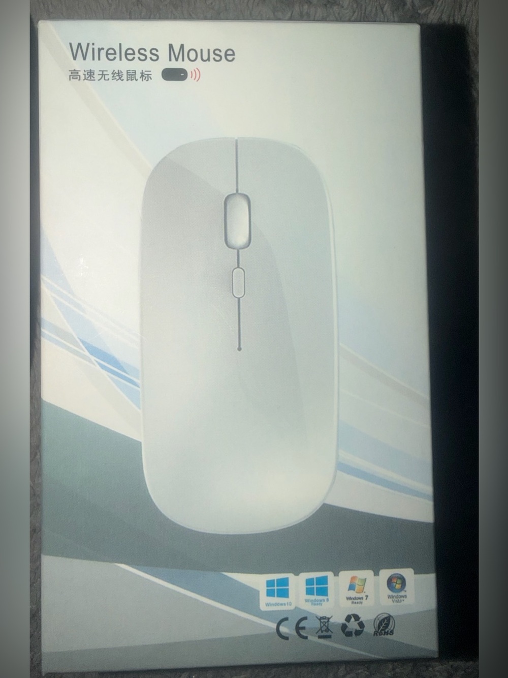 New 2.4GHz Bluetooth Wireless Optical Mouse USB Rechargeable for PC Laptop